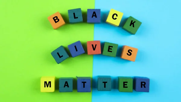 Black Lives Matter Tem Razão Afastar Rasicm Racismo Problema Que — Fotografia de Stock