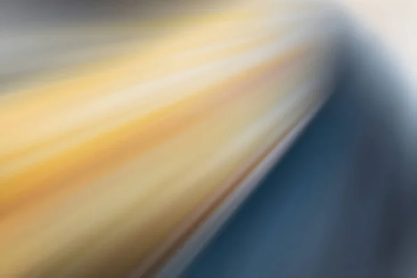 Hareket Halindeki Dinamik Işık Işınları Sarı Mavi Renkte Bulanık — Stok fotoğraf