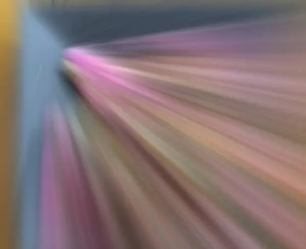 Rozmazané Světelné Zrychlení Noční Silnici Purpurovými Tóny — Stock fotografie