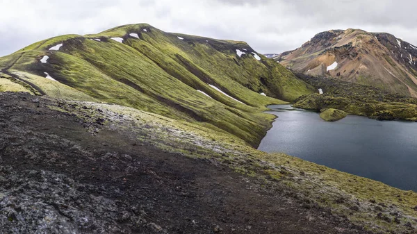 Πανόραμα Landmannalaugavegur Στην Ισλανδία — Φωτογραφία Αρχείου