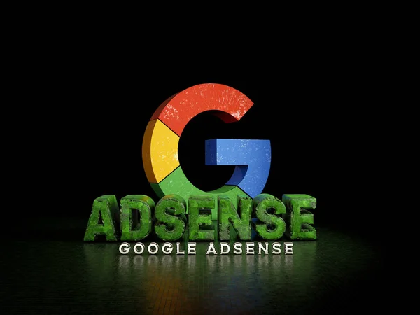 Google Google Adsense Και Backgorund Σχεδιασμός — Φωτογραφία Αρχείου