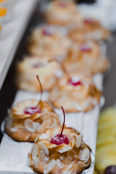 stock image Candy bar at the banquet. Event in the restaurant