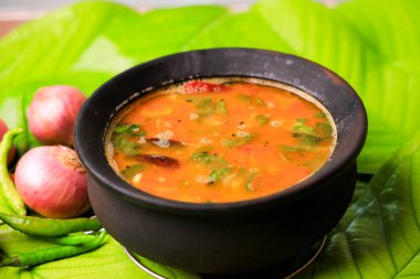 Ve ünlü rasam sambaar yemeği.