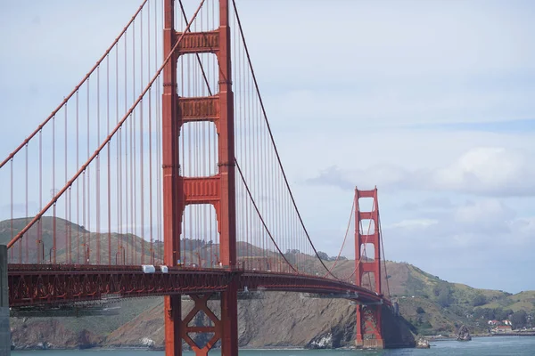 Histórica Golden Gate Bridge São Francisco Eua — Fotografia de Stock
