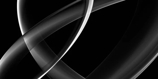 Beautiful Dark Abstract Black White Wave Design — Stock Photo, Image