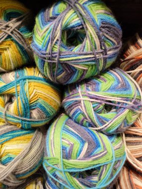 Bir güzel renkli yün daha.