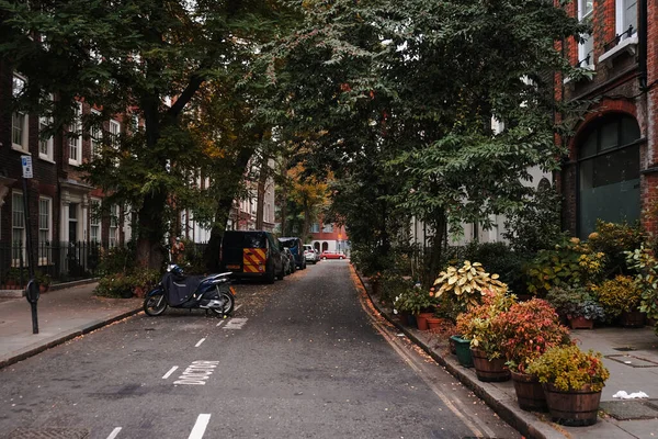 Hermoso Plano Arquitectónico Del Edificio Histórico Ubicado Londres Reino Unido —  Fotos de Stock