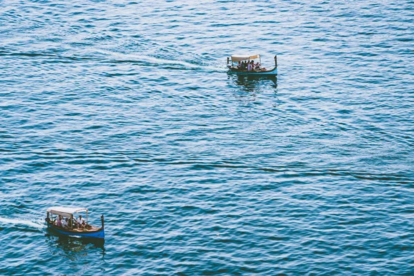 Barcos Lago Durante Dia — Fotografia de Stock