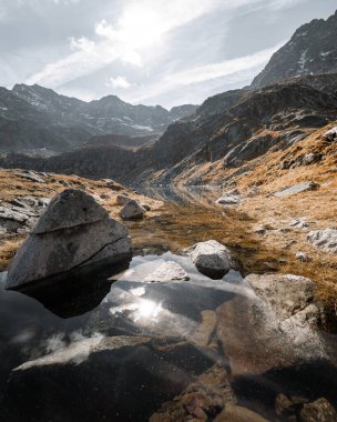 Avusturya doğasının inanılmaz manzarası.