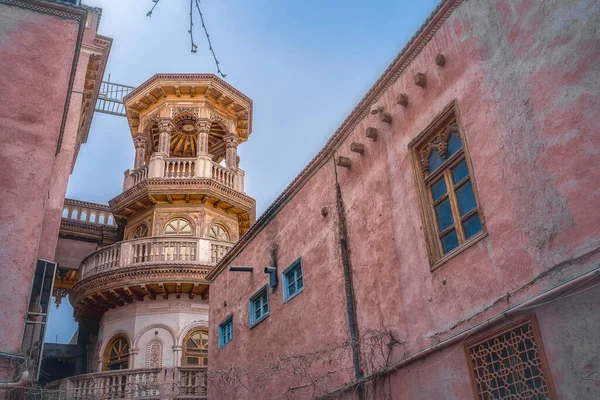 Низкоугольный Снимок Фасада Старинного Исторического Здания Кашгаре — стоковое фото