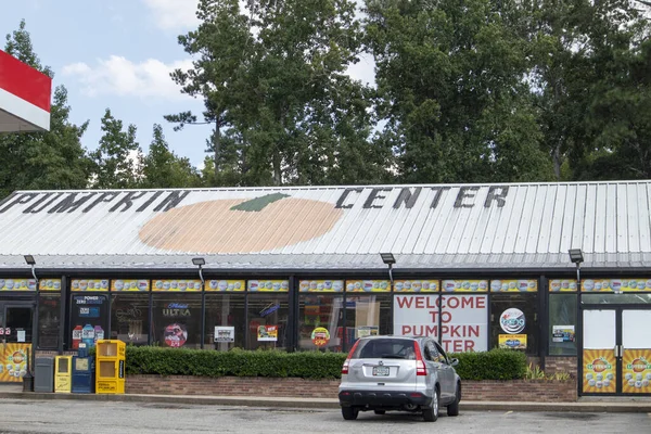 Appling Usa Historic Pumpkin Center Retail Convenience Store Gas Station — Stock Photo, Image