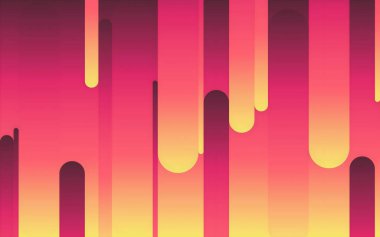 Renk kırışıklığı olan kusurlu dikişlerin soyut bir çizimi