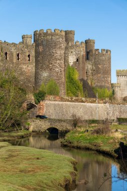 Conway Kalesi Kuzey Galler İngiltere