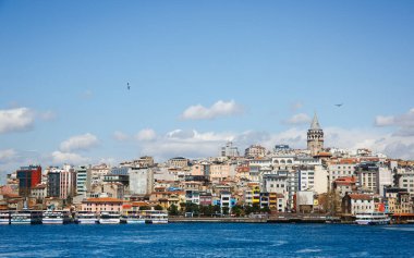 Istambul 'un panoramik görüntüsü