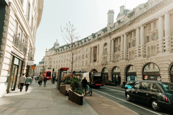 Eine Schöne Aufnahme Einer Straße London Tag — Stockfoto