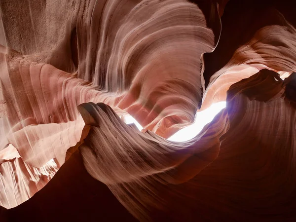 Una Hermosa Toma Del Antelope Canyon Arizona — Foto de Stock