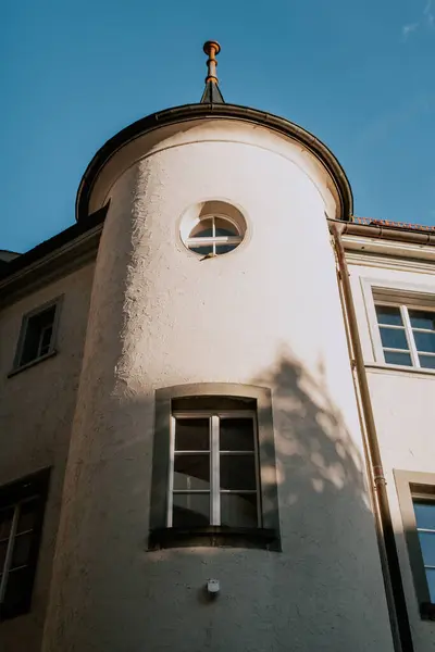 Eine Vertikale Aufnahme Eines Alten Historischen Gebäudes Gallen — Stockfoto