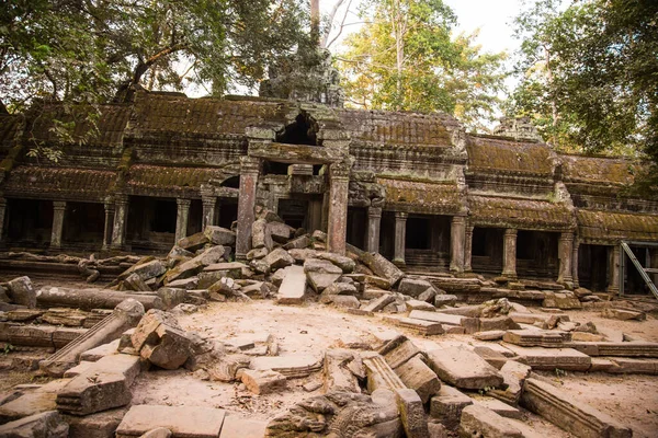 Las Ruinas Históricas Del Templo Angkor Wat Camboya —  Fotos de Stock