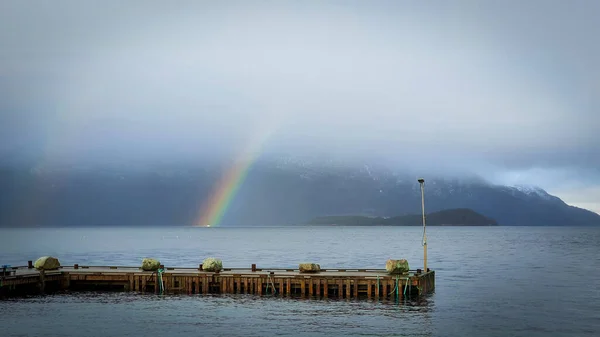 Beautiful Shot Rainbow Sea — Stock Photo, Image