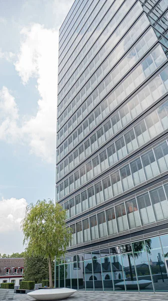 Vertical Shot Lanxess Building Sunny Day — Stock Photo, Image