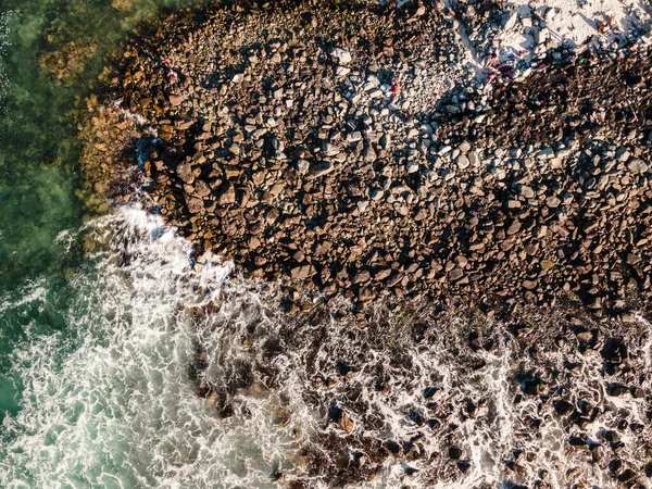 Ein Blick Von Oben Auf Den Strand Von Totoralillo Chile — Stockfoto