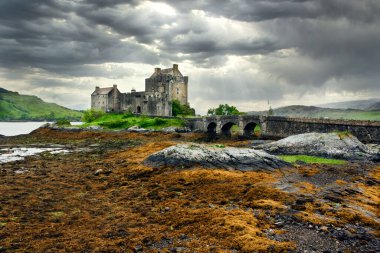 Eilean Donan Kalesi, Loch Duich Adası, İskoçya