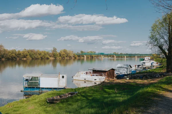 Harbor Parvin Lake South Jersey Pinelands — Stock Photo, Image