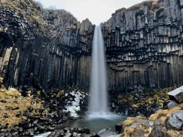 Beautiful View Skogafoss Waterfall Iceland — Stock Photo, Image