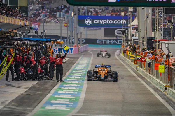 Karting Car Formula Final Grand Prix Abu Dhabi — Stock Photo, Image