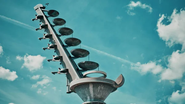 Närbild Branfords Vattenspel Mot Blå Himmel Lincolnshire England — Stockfoto