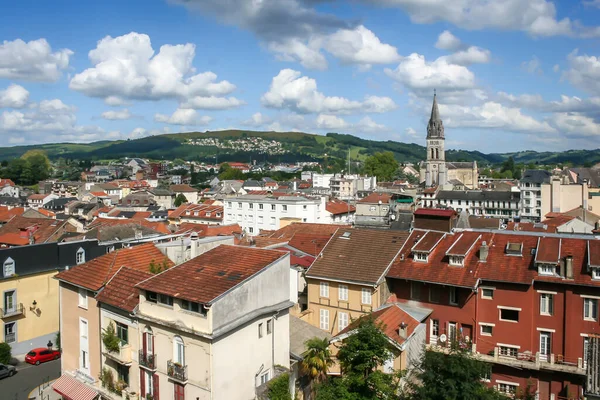 Bird Eye View Carcassonne Town France — Stock Photo, Image