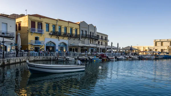 Der Alte Hafen Von Rethymnon — Fotografia de Stock