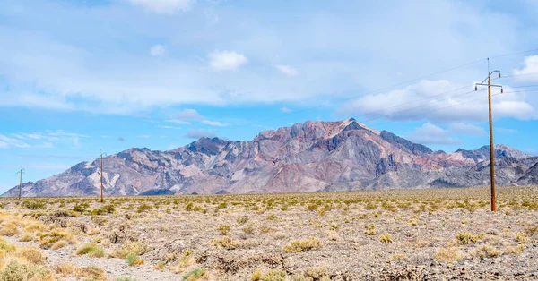 Las Montañas Extienden Valle Muerte Este California Desierto Mojave Gran — Foto de Stock