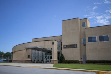 Columbia County, Ga USA - 08 20 21: Columbia County Şerif Departmanı yan görüş