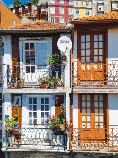 Vertical Shot Oporto City — Stock Photo, Image