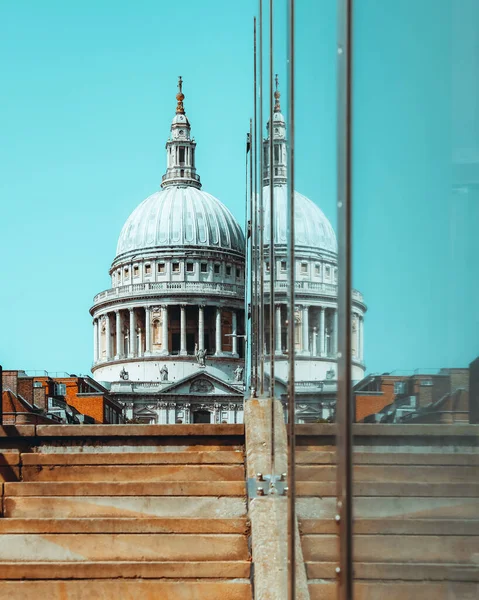 Uma Foto Vertical Catedral São Paulo Londres Reino Unido — Fotografia de Stock