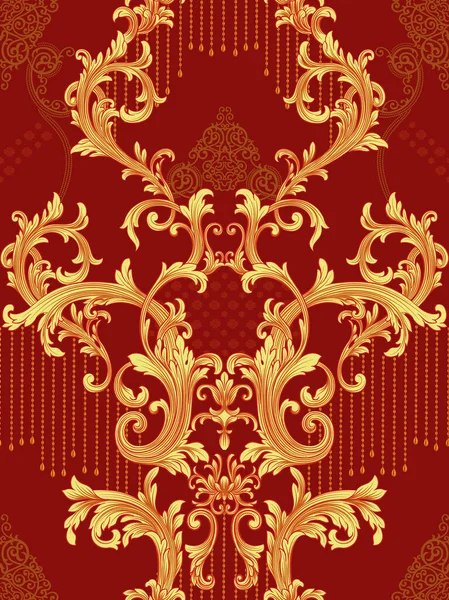 Bezešvé Vzor Pozadí Červených Barvách Ideální Pro Tapety — Stock fotografie