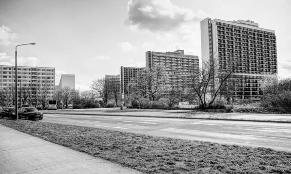 Moderne Zweedse Architectuur Halle Neustadt — Stockfoto