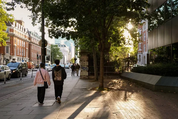 Primer Plano Las Hermosas Calles Londres Reino Unido — Foto de Stock