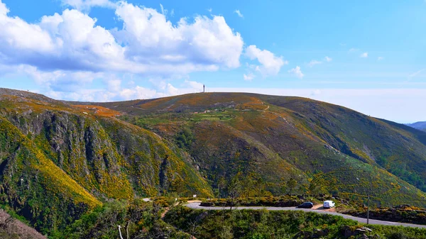 Beautiful Green Walkway Arouca Mountain Portugal — Stock Photo, Image