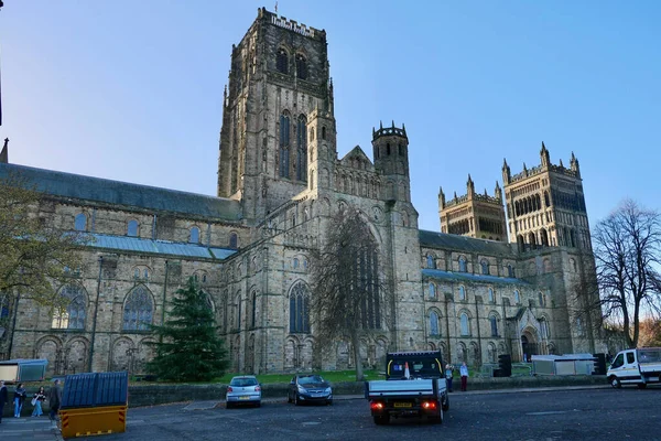 View Durham Cathedral Morning England — Stock Photo, Image