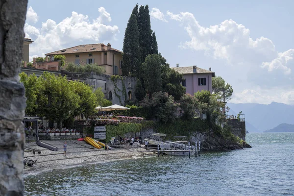 Γραφικό Λιμάνι Της Varenna City Στη Λίμνη Κόμο Της Ιταλίας — Φωτογραφία Αρχείου