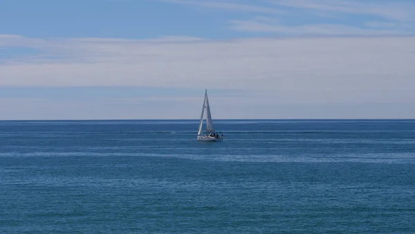 Sailing Boat Ocean Newport Beach California Usa — Stock Photo, Image