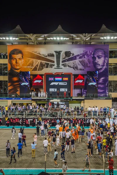 Pilotos Preparam Para Grande Prêmio Fórmula — Fotografia de Stock