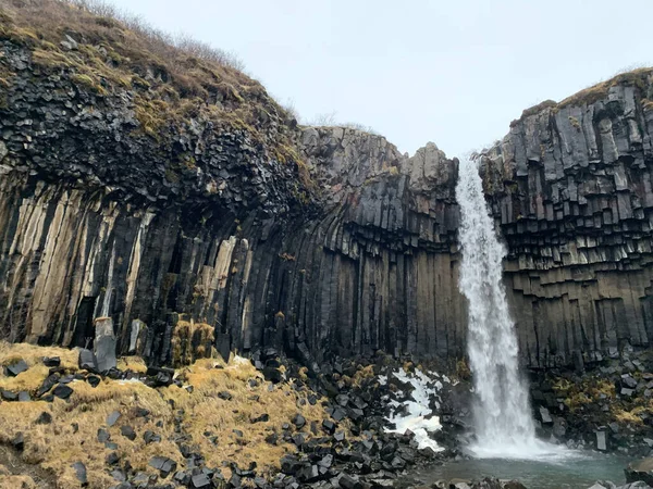 アイスランドのスコガフォスの滝の美しい景色 — ストック写真
