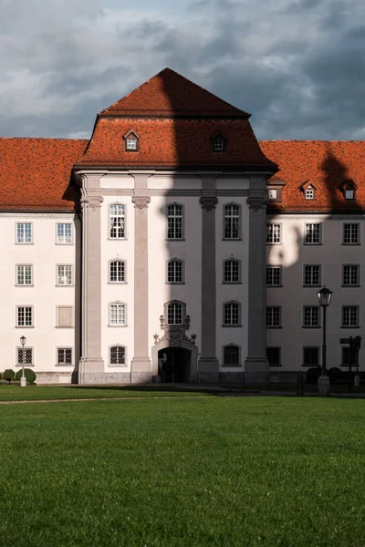 Vertikal Bild Gallen Kloster Gården — Stockfoto