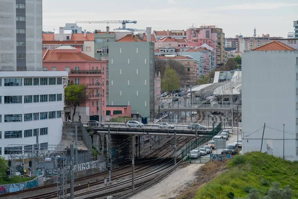 Estación Roma Areeiro Empresa Portugal — Foto de Stock