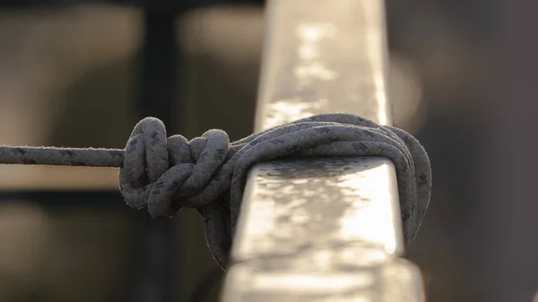 Closeup Shot Tied Knot — Stock Photo, Image