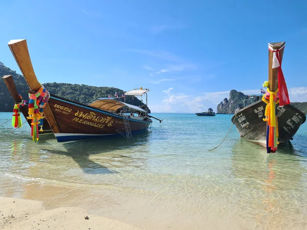 Thailand Traditionelles Langschwanzboot Krabi — Stockfoto