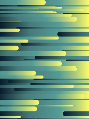 Mavili ve sarı renkli estetik eski TV testinin soyut bir arka planı